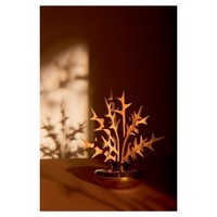 photo ohhh leaf diffuser for rooms in porcelain and mahogany wood 2